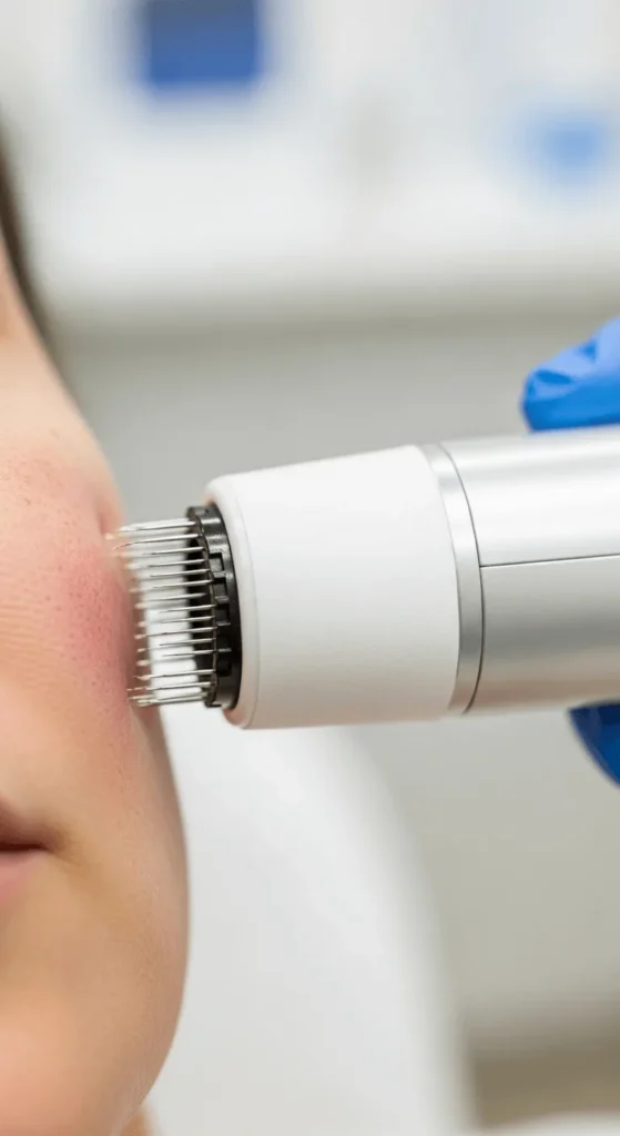 Radiofrekwencja mikroigłowa